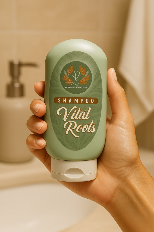 Shampoo Vital Roots – Estimula el Crecimiento y Fortalece tu Cabello